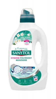 Folyékony mosószer, fertőtlenítő, 1,7 l, SANYTOL