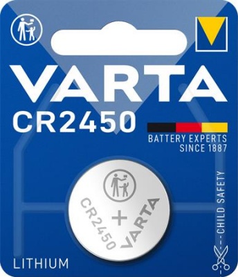 Gombelem, CR2450, 1 db, VARTA "Professional"