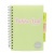 Spirálfüzet, A5, vonalas, 100 lap, PUKKA PAD "Pastel project book", vegyes szín